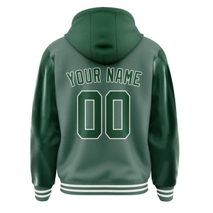 Custom Blue Green Green Jacket