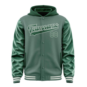 Custom Blue Green Green Jacket