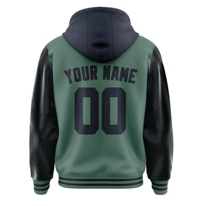 Custom Blue Green Navy Jacket