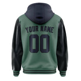 Custom Blue Green Navy Jacket