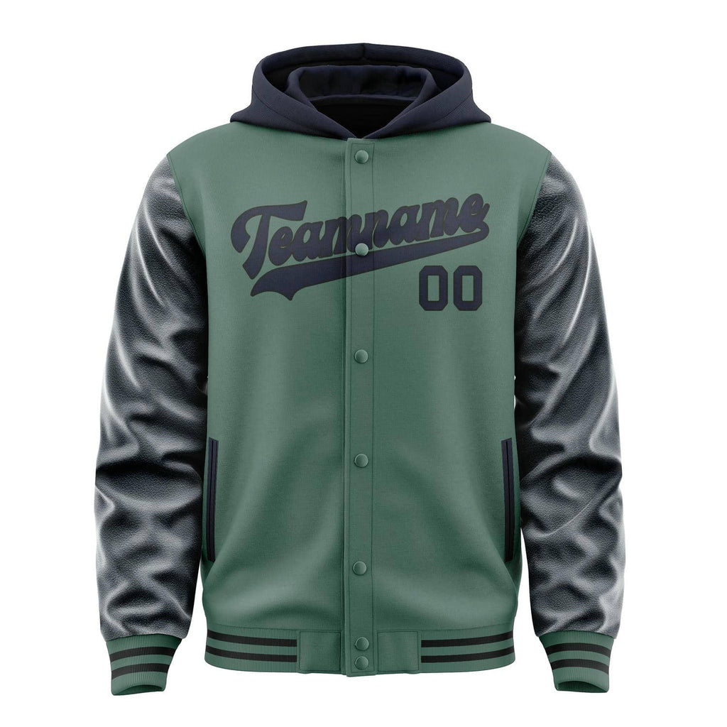 Custom Blue Green Navy Jacket