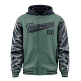Custom Blue Green Navy Jacket