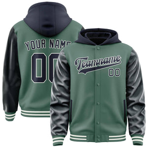 Custom Blue Green Navy Jacket