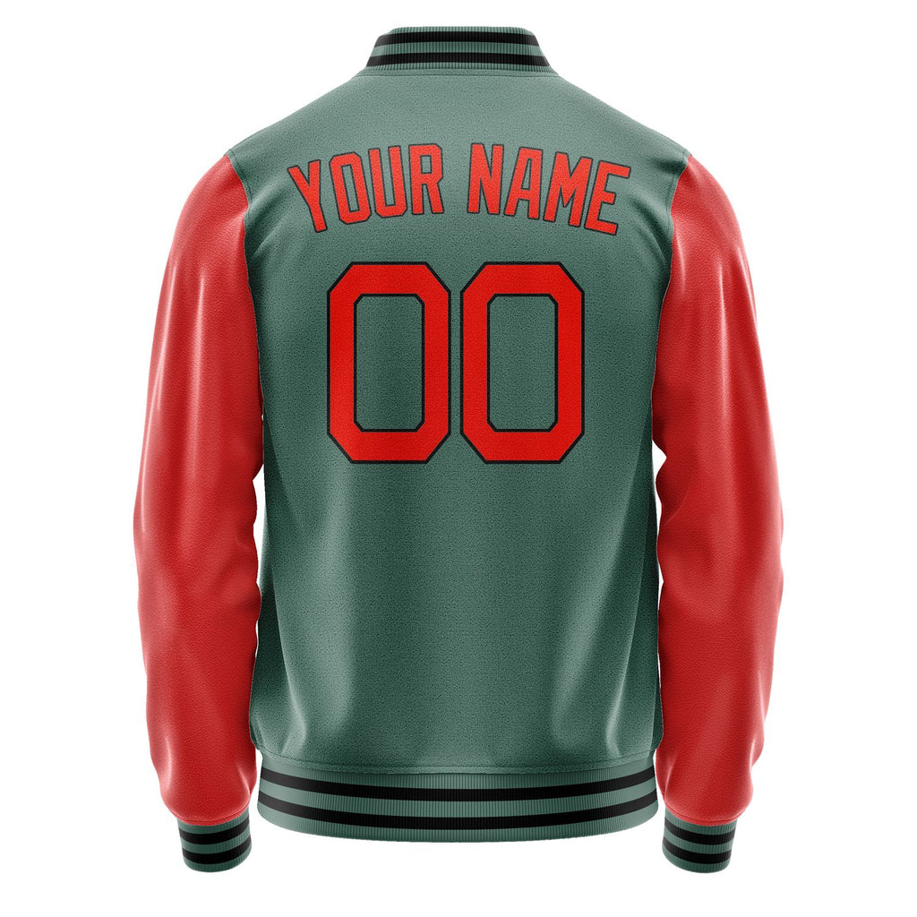 Custom Blue Green Orange Red Jacket JA2727122717B21712