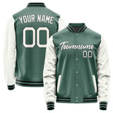 Custom Blue Green White Jacket