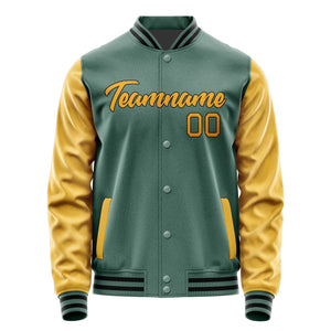 Custom Blue Green Yellow Jacket JA2727192717B21719