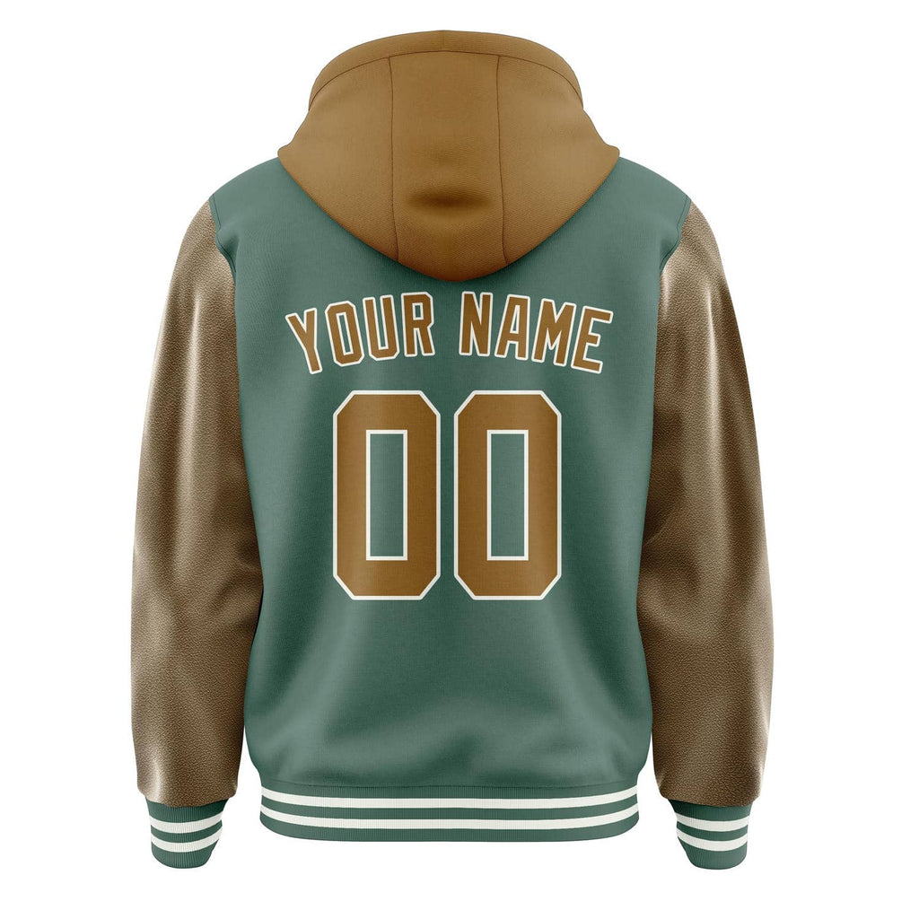 Custom Blue Green Khaki Jacket