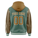 Custom Blue Green Khaki Jacket