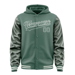 Custom Blue Green Blue Green Jacket