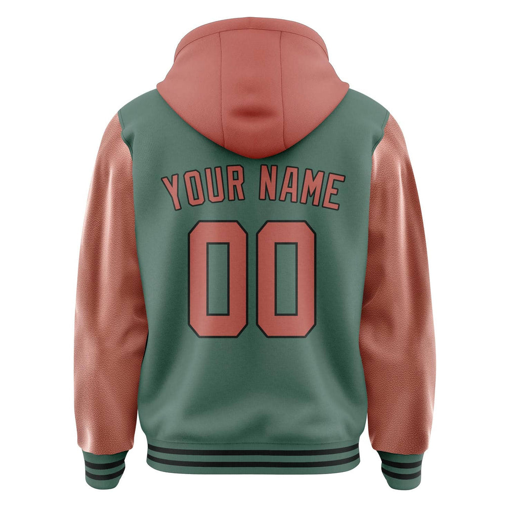 Custom Blue Green Copper Rose Jacket