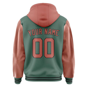 Custom Blue Green Copper Rose Jacket