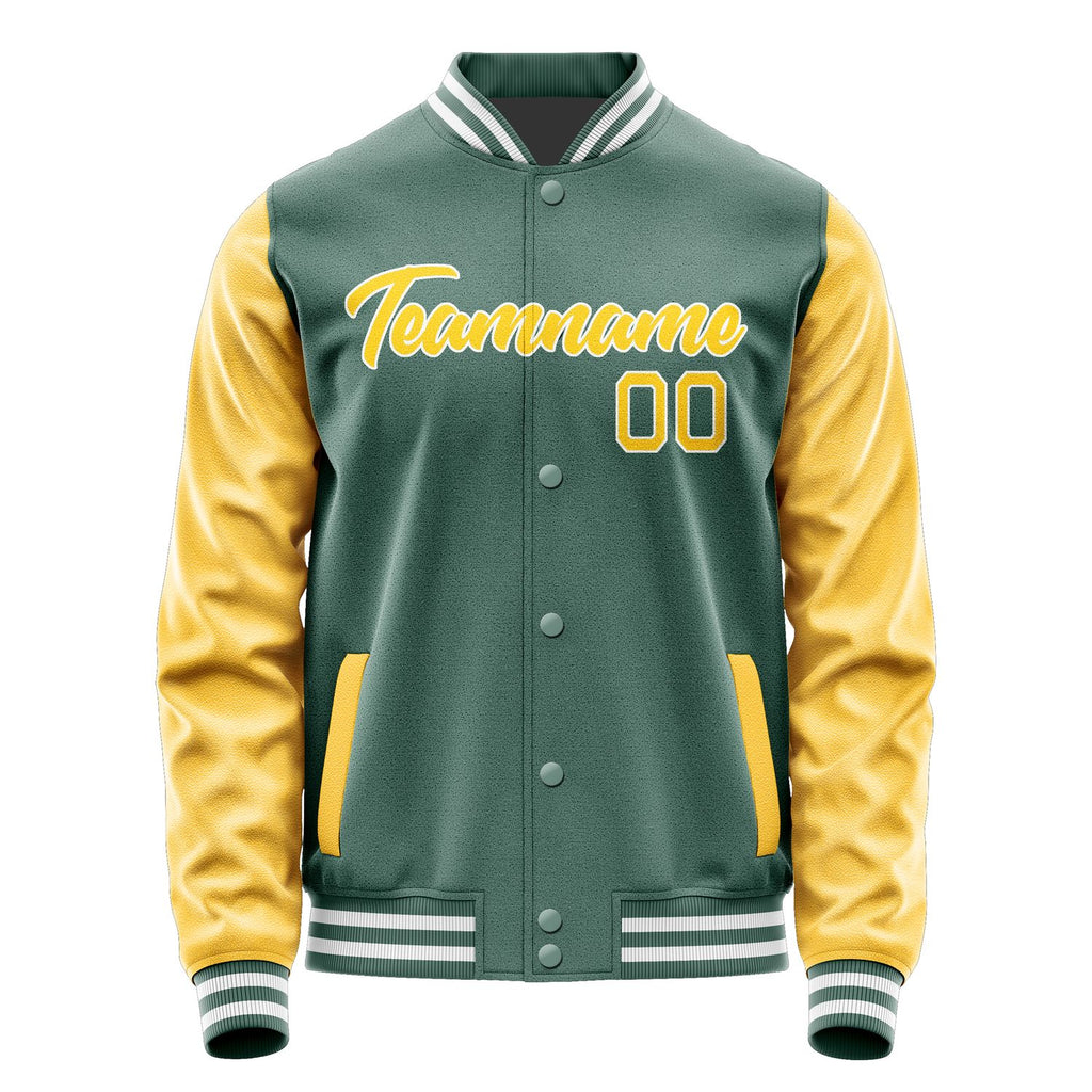 Custom Blue Green Gold Jacket JA2727302718B21830