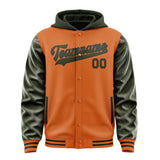Custom Orange Olive Jacket
