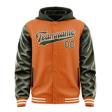 Custom Orange Olive Jacket