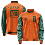 Custom Orange Green Jacket