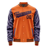 Custom Orange Purple Jacket JA2828072817B31707