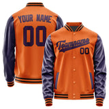 Custom Orange Purple Jacket