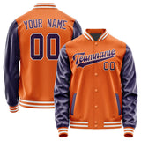 Custom Orange Purple Jacket