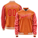 Custom Orange Orange Red Jacket