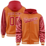 Custom Orange Red Jacket