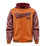 Custom Orange Crimson Red Jacket