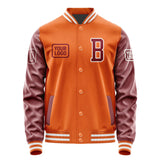 Custom Orange Crimson Red Jacket JA282815281818151518