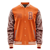 Custom Orange Coral Red Jacket JA282816281818161618