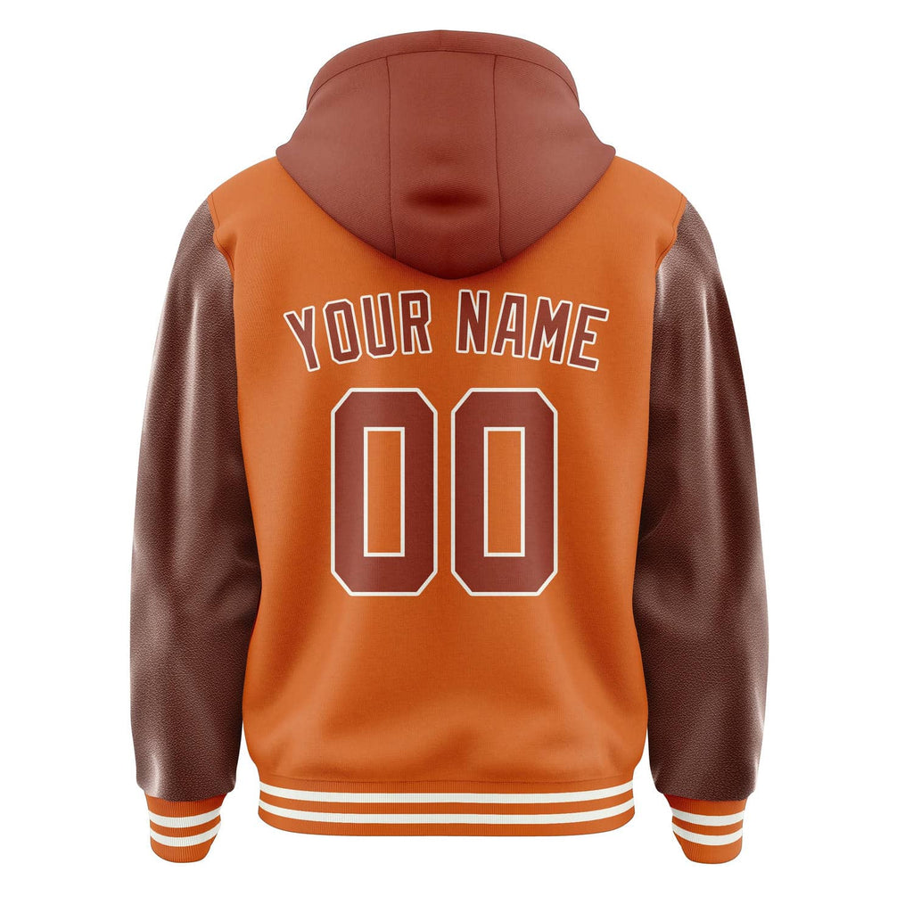 Custom Orange Coral Red Jacket