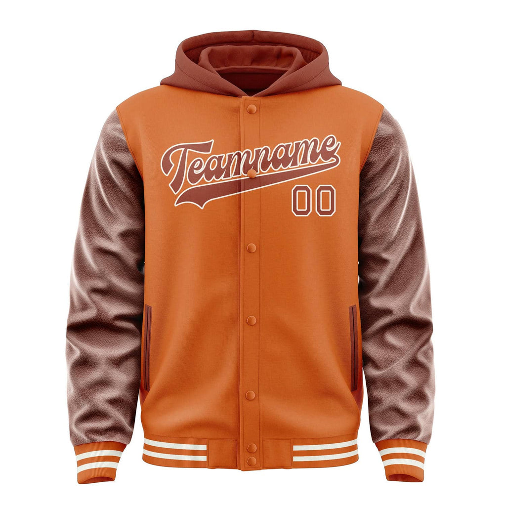 Custom Orange Coral Red Jacket