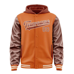 Custom Orange Coral Red Jacket