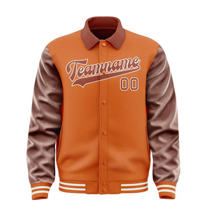 Custom Orange Coral Red Jacket