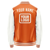 Custom Orange White Jacket JA282818281818181818