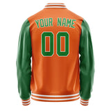 Custom Orange Emerald Green Jacket JA2828242818B31824