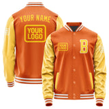 Custom Orange Gold Jacket