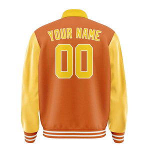 Custom Orange Gold Jacket