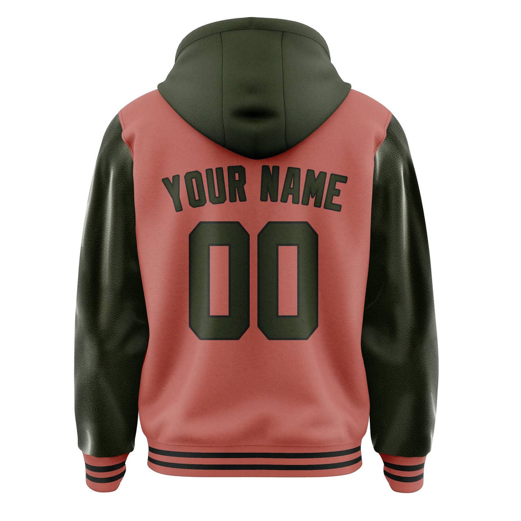 Custom Copper Rose Olive Jacket