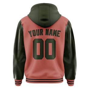Custom Copper Rose Olive Jacket