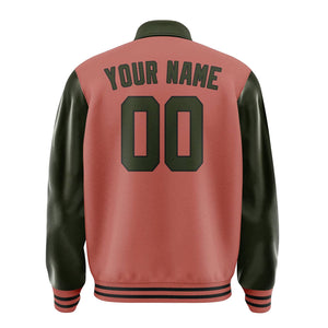 Custom Copper Rose Olive Jacket