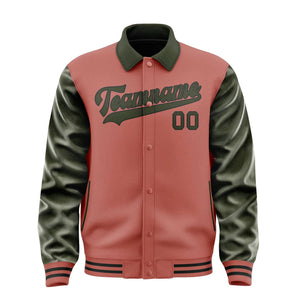 Custom Copper Rose Olive Jacket