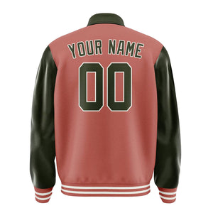 Custom Copper Rose Olive Jacket