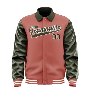 Custom Copper Rose Olive Jacket