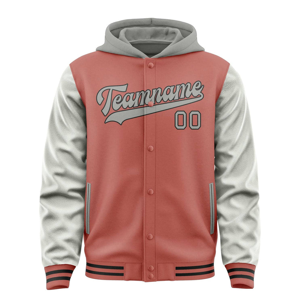 Custom Copper Rose Gray Jacket