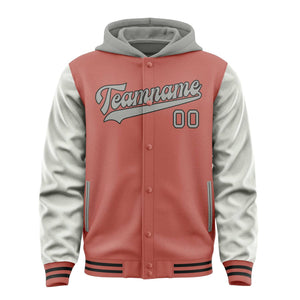 Custom Copper Rose Gray Jacket