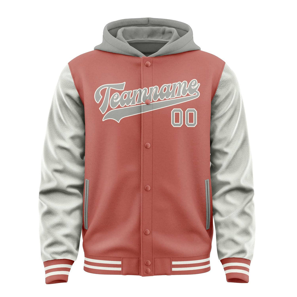 Custom Copper Rose Gray Jacket