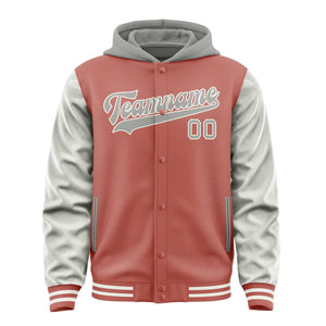 Custom Copper Rose Gray Jacket