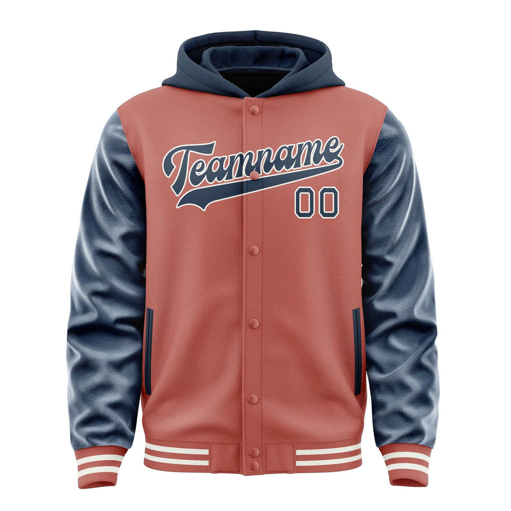Custom Copper Rose Blue Jacket
