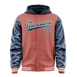Custom Copper Rose Blue Jacket