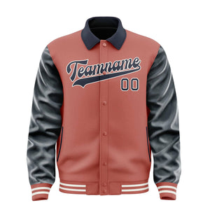 Custom Copper Rose Navy Jacket