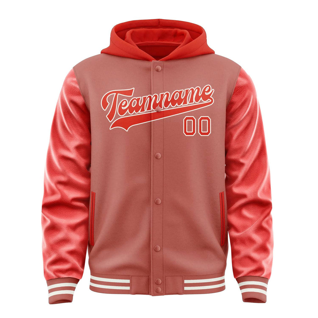 Custom Copper Rose Orange Red Jacket