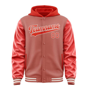 Custom Copper Rose Orange Red Jacket